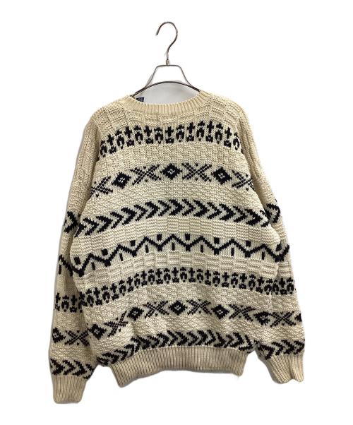 GAP（ギャップ）GAP (ギャップ) 90's ノルディック柄ニット/ OLD GAP アイボリー サイズ:XLの古着・服飾アイテム