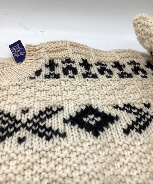 GAP（ギャップ）GAP (ギャップ) 90's ノルディック柄ニット/ OLD GAP アイボリー サイズ:XLの古着・服飾アイテム