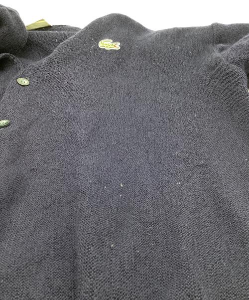 LACOSTE（ラコステ）LACOSTE (ラコステ) フランス製 80s ウールカーディガン ネイビー サイズ:6の古着・服飾アイテム