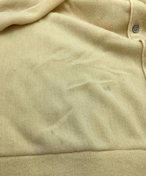 IZOD LACOSTE（アイゾッド ラコステ）IZOD LACOSTE (アイゾッド ラコステ) アクリルカーディガン イエロー サイズ:ＸＬの古着・服飾アイテム