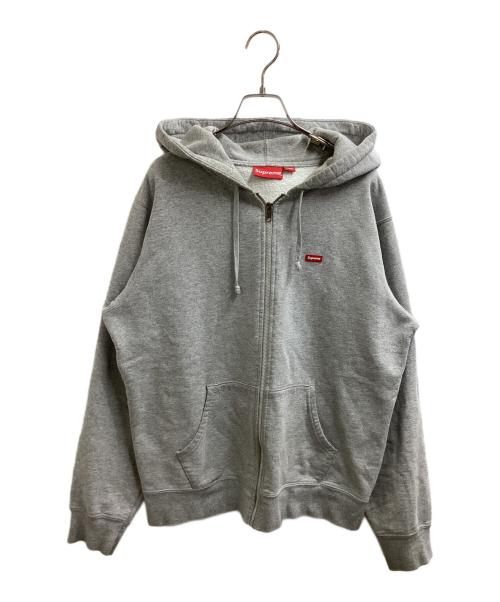 SUPREME（シュプリーム）SUPREME (シュプリーム) Small Box Zip Up Sweatshirt / 19SS グレー サイズ:Mの古着・服飾アイテム