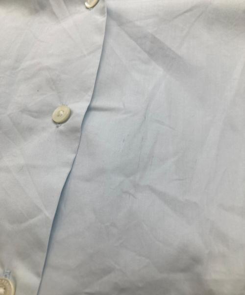 FRED PERRY（フレッドペリー）FRED PERRY (フレッドペリー) リブカラードレスワンピース ブルー サイズ:36の古着・服飾アイテム
