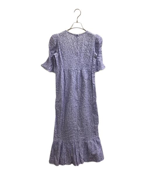 verybrain（ベリーブレイン）Verybrain (ベリーブレイン) すずらんVネックワンピース　20SS027 ブルー サイズ:-の古着・服飾アイテム