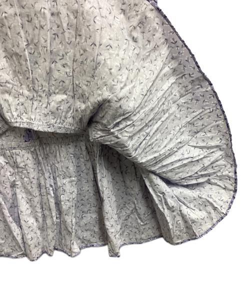 verybrain（ベリーブレイン）Verybrain (ベリーブレイン) すずらんVネックワンピース　20SS027 ブルー サイズ:-の古着・服飾アイテム