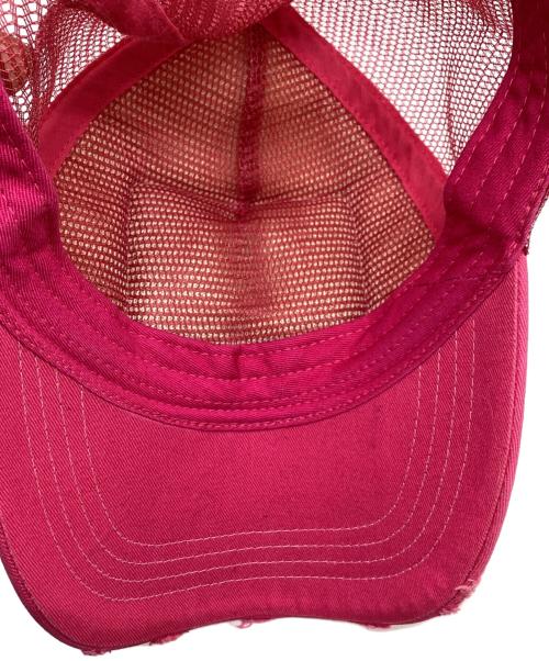 DSQUARED2（ディースクエアード）DSQUARED2 (ディースクエアード) キャップ / 	90s ピンクの古着・服飾アイテム