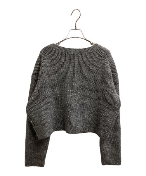 CADUNE（カデュネ）CADUNE (カデュネ) ビスチェセットニット　/　73457980 グレー サイズ:38の古着・服飾アイテム