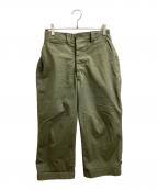 US ARMYユーエスアーミー）の古着「コットンM43フィールドパンツ /	55-T-34030-30 /  40s」｜オリーブ