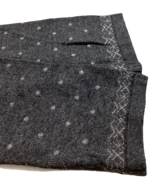 Hysteric Glamour（ヒステリックグラマー）Hysteric Glamour (ヒステリックグラマー) カシミヤ ブレンド ファックベア ニット ワンピース　/　0193NO01 グレー サイズ:FREEの古着・服飾アイテム