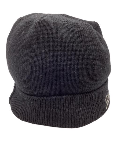 THE H.W.DOG&CO.（エイチダブリュードッグアンドコー）THE H.W.DOG&CO. (エイチダブリュードッグアンドコー) CHAIN 40s BEANIE / ビーニー / ニット帽 / D-00815 ブラックの古着・服飾アイテム