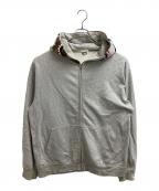 BAPE BY A BATHING APEベイプバイアベイシングエイプ）の古着「フルジップ シャークパーカー / 初期タグ」｜グレー