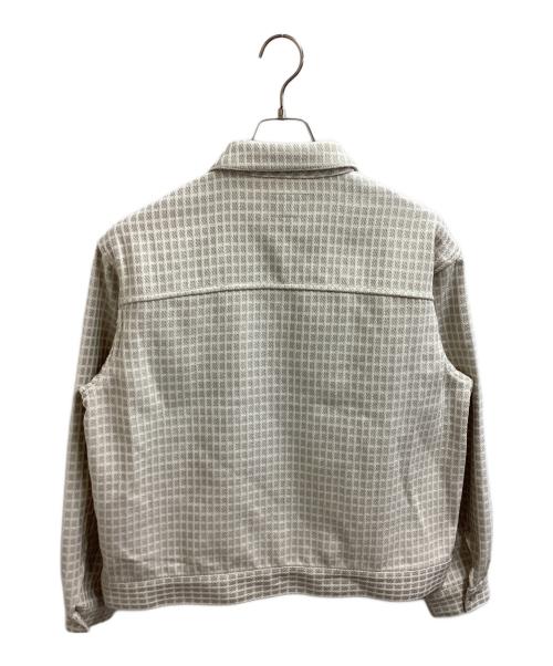 HUF（ハフ）HUF (ハフ) WAFFLE WEAVING ZIP LS SHIRT ホワイト サイズ:Sの古着・服飾アイテム