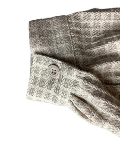 HUF（ハフ）HUF (ハフ) WAFFLE WEAVING ZIP LS SHIRT ホワイト サイズ:Sの古着・服飾アイテム