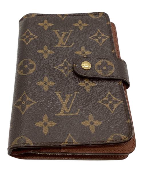LOUIS VUITTON（ルイ ヴィトン）LOUIS VUITTON (ルイ ヴィトン) 2つ折り財布 / M61207 / ポルトパピエ・ジップ / SD0012 ブラウン サイズ:-の古着・服飾アイテム