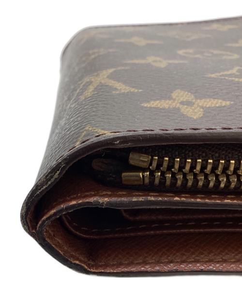 LOUIS VUITTON（ルイ ヴィトン）LOUIS VUITTON (ルイ ヴィトン) 2つ折り財布 / M61207 / ポルトパピエ・ジップ / SD0012 ブラウン サイズ:-の古着・服飾アイテム