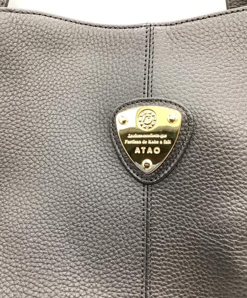 ATAO（アタオ）ATAO (アタオ) トートバッグ　/　ファンクヴィ ブラックの古着・服飾アイテム