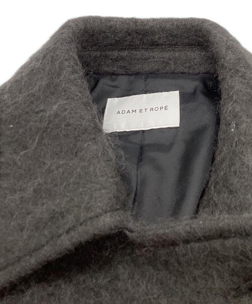 Adam et Rope（アダム エ ロペ）Adam et Rope (アダム エ ロペ) モヘヤシャギーミドルコート グレー サイズ:freeの古着・服飾アイテム