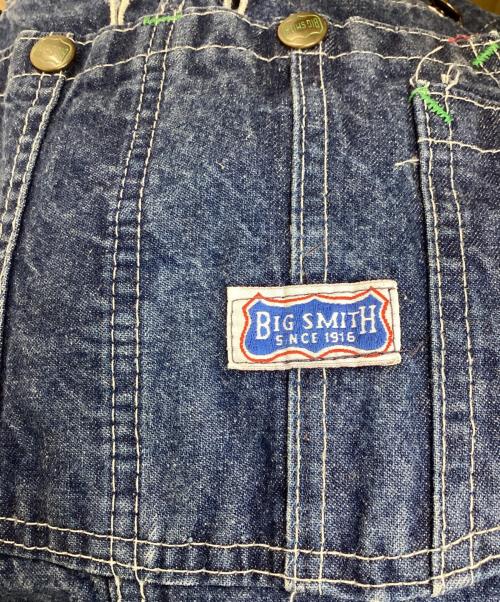 BIG SMITH（ビッグスミス）BIG SMITH (ビッグスミス) オーバーオール / 推定60~70S インディゴ サイズ:不明の古着・服飾アイテム