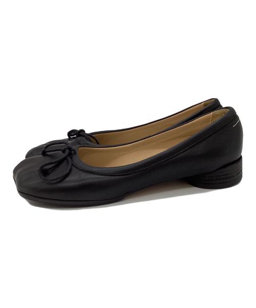 MM6 Maison Margiela（エムエムシックスメゾンマルジェラ）MM6 Maison Margiela (エムエムシックスメゾンマルジェラ) アナトミックバレエシューズ ブラック サイズ:36の古着・服飾アイテム
