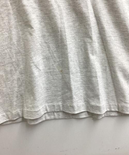 Hanes（ヘインズ）Hanes (ヘインズ) 企業ロゴTシャツ グレー サイズ:XLの古着・服飾アイテム
