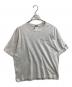 Hanes（ヘインズ）の古着「企業ロゴTシャツ」｜グレー