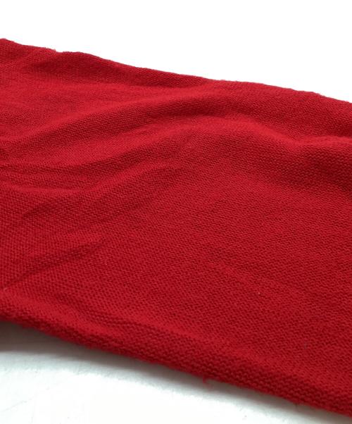 IZOD LACOSTE（アイゾッド ラコステ）IZOD LACOSTE (アイゾッド ラコステ) ニットカーディガン レッド サイズ:Lの古着・服飾アイテム