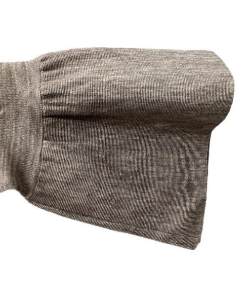 ebure（エブール）EBURE (エブール) アルパカ混シアーニット　3410800306 ベージュ サイズ:-の古着・服飾アイテム