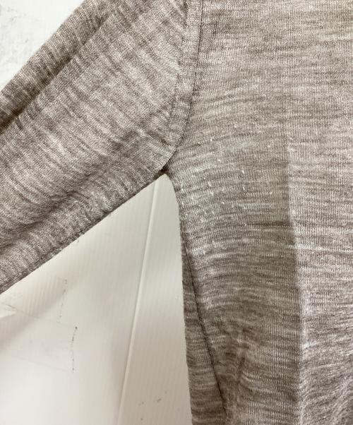 ebure（エブール）EBURE (エブール) アルパカ混シアーニット　3410800306 ベージュ サイズ:-の古着・服飾アイテム