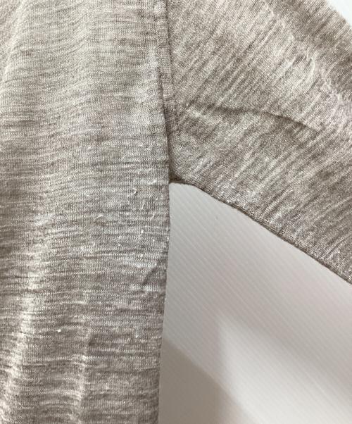 ebure（エブール）EBURE (エブール) アルパカ混シアーニット　3410800306 ベージュ サイズ:-の古着・服飾アイテム