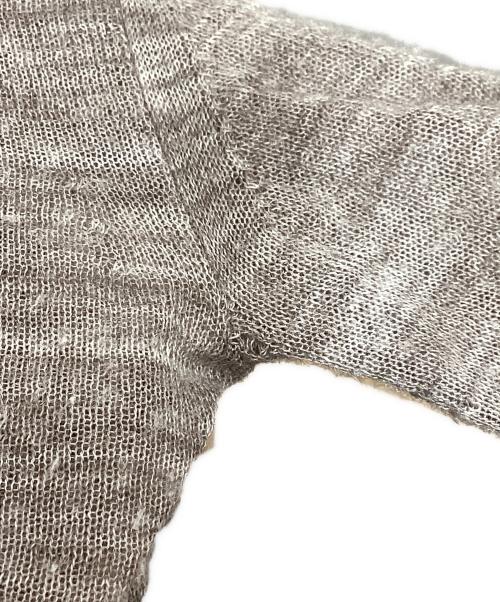 ebure（エブール）EBURE (エブール) アルパカ混シアーニット　3410800306 ベージュ サイズ:-の古着・服飾アイテム