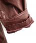 中古・古着 AMERI (アメリ) RAFFINE FAKE LEATHER TRENCH COAT　/　0124207750170 ボルドー サイズ:S：8000円