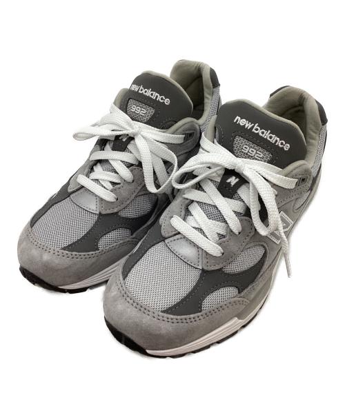 NEW BALANCE（ニューバランス）NEW BALANCE (ニューバランス) Made in USA 992 Core / ローカットスニーカー グレー サイズ:26cmの古着・服飾アイテム