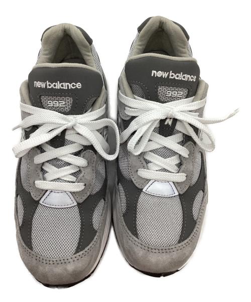 NEW BALANCE（ニューバランス）NEW BALANCE (ニューバランス) Made in USA 992 Core / ローカットスニーカー グレー サイズ:26cmの古着・服飾アイテム