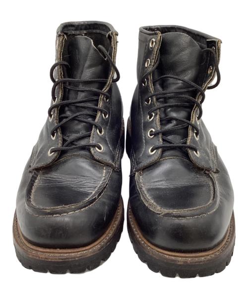 RED WING（レッドウィング）RED WING (レッドウィング) Classic Work 6inch Moc-toe / 8176 ブラック サイズ:7の古着・服飾アイテム