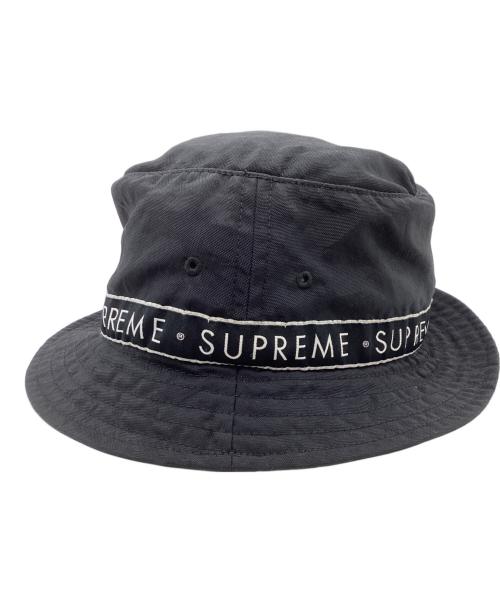 SUPREME（シュプリーム）Supreme (シュプリーム) bucket hat / バケットハット / Made in USA ブラック サイズ:FREEの古着・服飾アイテム