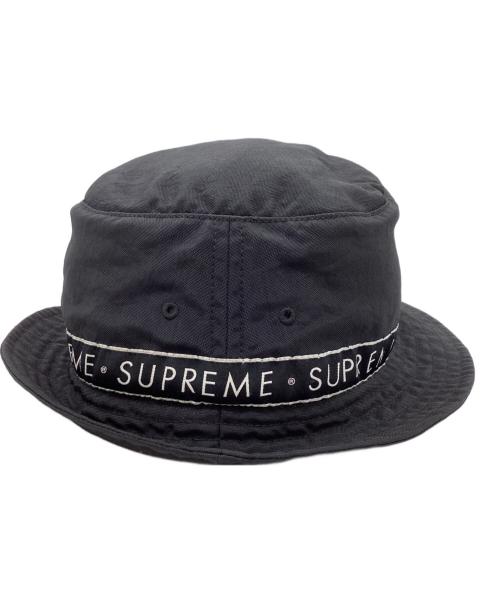 SUPREME（シュプリーム）Supreme (シュプリーム) bucket hat / バケットハット / Made in USA ブラック サイズ:FREEの古着・服飾アイテム
