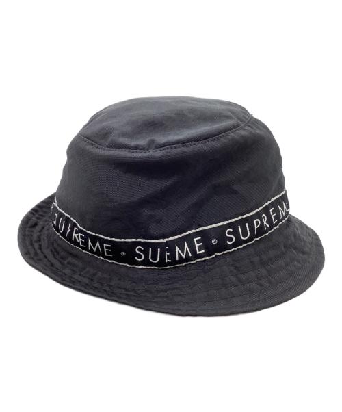 SUPREME（シュプリーム）Supreme (シュプリーム) bucket hat / バケットハット / Made in USA ブラック サイズ:FREEの古着・服飾アイテム