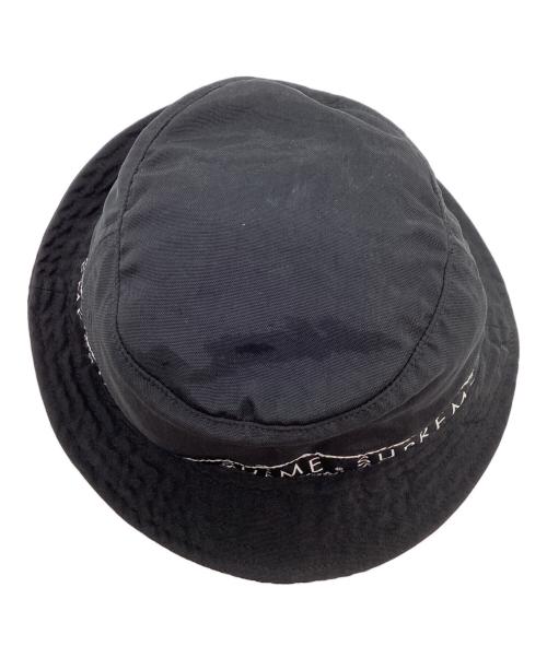 SUPREME（シュプリーム）Supreme (シュプリーム) bucket hat / バケットハット / Made in USA ブラック サイズ:FREEの古着・服飾アイテム