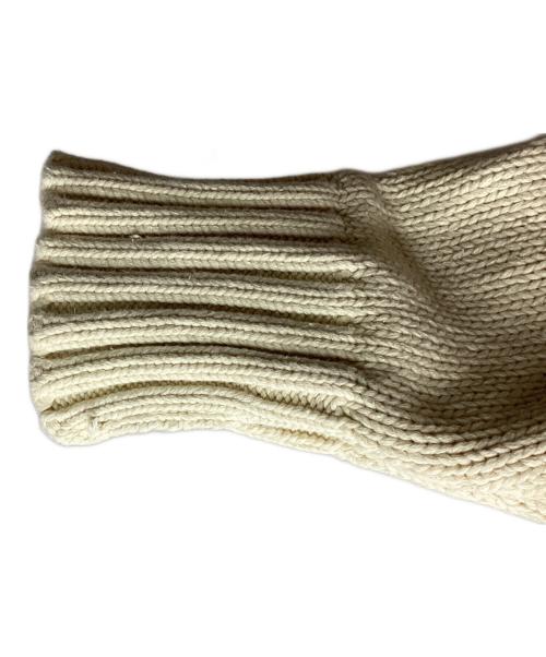 POLO RALPH LAUREN（ポロ・ラルフローレン）POLO RALPH LAUREN (ポロ・ラルフローレン) ポロベア コットンニットセーター 90s アイボリー サイズ:Lの古着・服飾アイテム