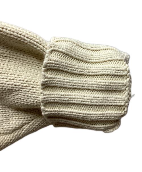 POLO RALPH LAUREN（ポロ・ラルフローレン）POLO RALPH LAUREN (ポロ・ラルフローレン) ポロベア コットンニットセーター 90s アイボリー サイズ:Lの古着・服飾アイテム