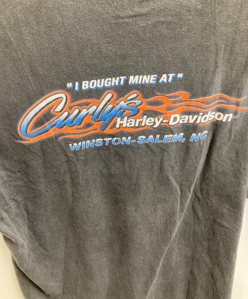 HARLEY-DAVIDSON（ハーレーダビッドソン）HARLEY-DAVIDSON (ハーレーダビッドソン) USA製 / プリントTシャツ ブラック サイズ:XLの古着・服飾アイテム