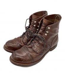 RED WING（レッドウィング）の古着「Iron Ranger　/　8111　/　	USA製」｜ブラウン