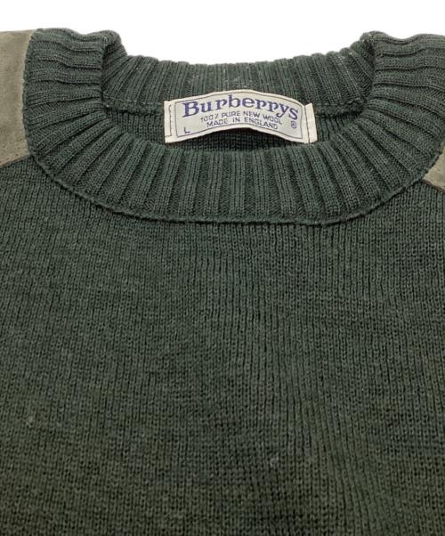 Burberry's（バーバリーズ）Burberry's (バーバリーズ) コマンドセーター オリーブ サイズ:Lの古着・服飾アイテム