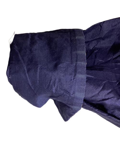 ETRO（エトロ）ETRO (エトロ) シルクシャツ ネイビー サイズ:40の古着・服飾アイテム