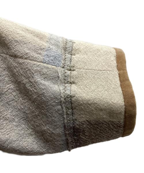 MARITHE+FRANCOIS GIRBAUD（マリテフランソワジルボー）MARITHE+FRANCOIS GIRBAUD (マリテフランソワジルボー) パッチワークジャケット　F7-7075 ブラウン サイズ:Sの古着・服飾アイテム