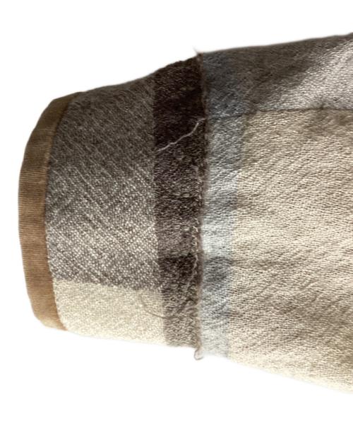 MARITHE+FRANCOIS GIRBAUD（マリテフランソワジルボー）MARITHE+FRANCOIS GIRBAUD (マリテフランソワジルボー) パッチワークジャケット　F7-7075 ブラウン サイズ:Sの古着・服飾アイテム