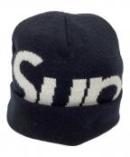 SUPREMEシュプリーム）の古着「Big Logo Beanie」｜ブラック