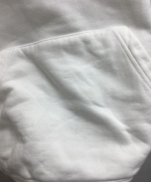 sacai（サカイ）sacai (サカイ) FRAGMENT DESIGN (フラグメントデザイン) プルオーバーパーカー ホワイト サイズ:表記なしの古着・服飾アイテム