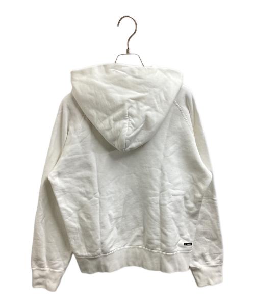 sacai（サカイ）sacai (サカイ) FRAGMENT DESIGN (フラグメントデザイン) プルオーバーパーカー ホワイト サイズ:表記なしの古着・服飾アイテム