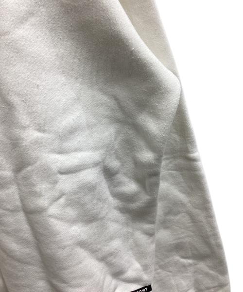 sacai（サカイ）sacai (サカイ) FRAGMENT DESIGN (フラグメントデザイン) プルオーバーパーカー ホワイト サイズ:表記なしの古着・服飾アイテム