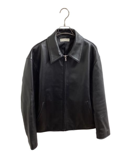 BEAUTY&YOUTH（ビューティーアンドユース）BEAUTY&YOUTH (ビューティーアンドユース) シープレザージップブルゾン　/　12251990224　/　 25AW ブラック サイズ:Lの古着・服飾アイテム